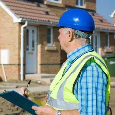 What is the minimum distance between 2 houses? 3 image of surveyor at Faulkner Party wall surveyors Ipswich : Minimum Distance between two houses Ipswich