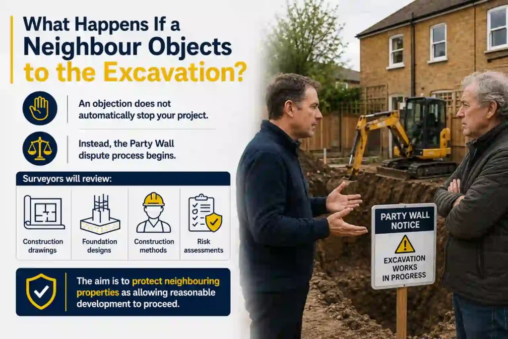 The Complete Guide to Section 6 Excavation Notices 3 What Happens If a Neighbour Objects to the Excavation Ipswich